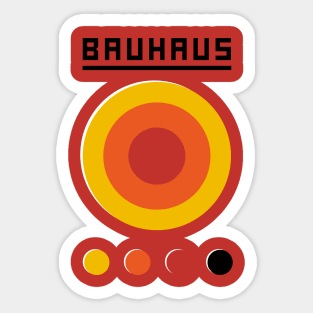 Bauhaus Sticker